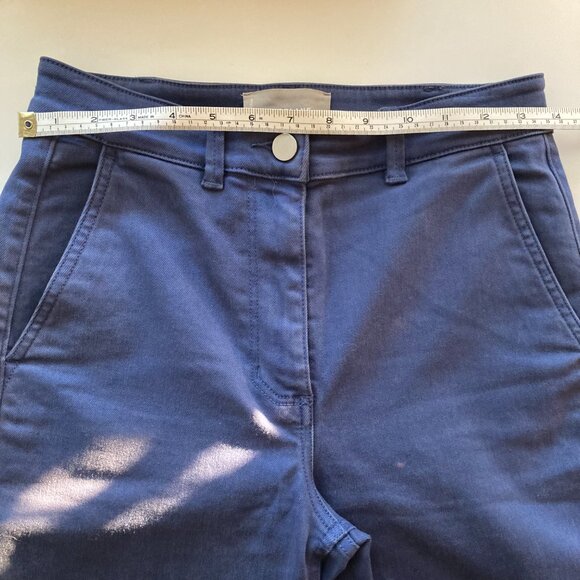 Everlane Wide Leg Crop Pant Blue (Small, Size 4) - Picture 9 of 10